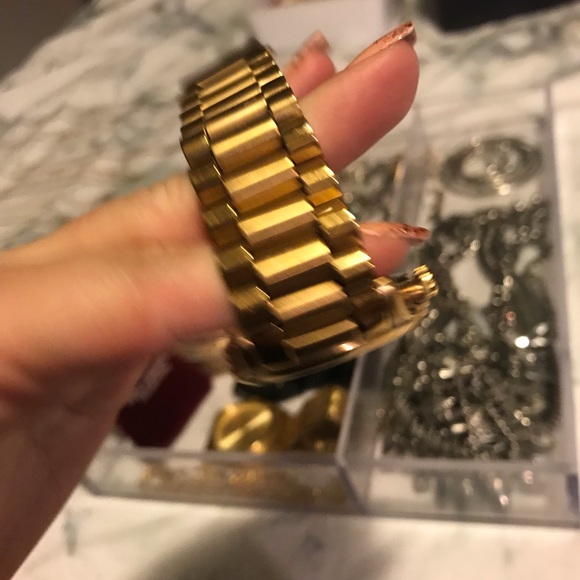 Gold Michael Kors watch
